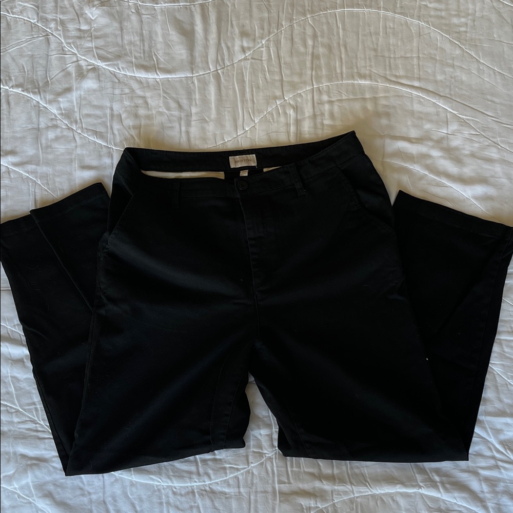 Brixton Men's Black Chinos